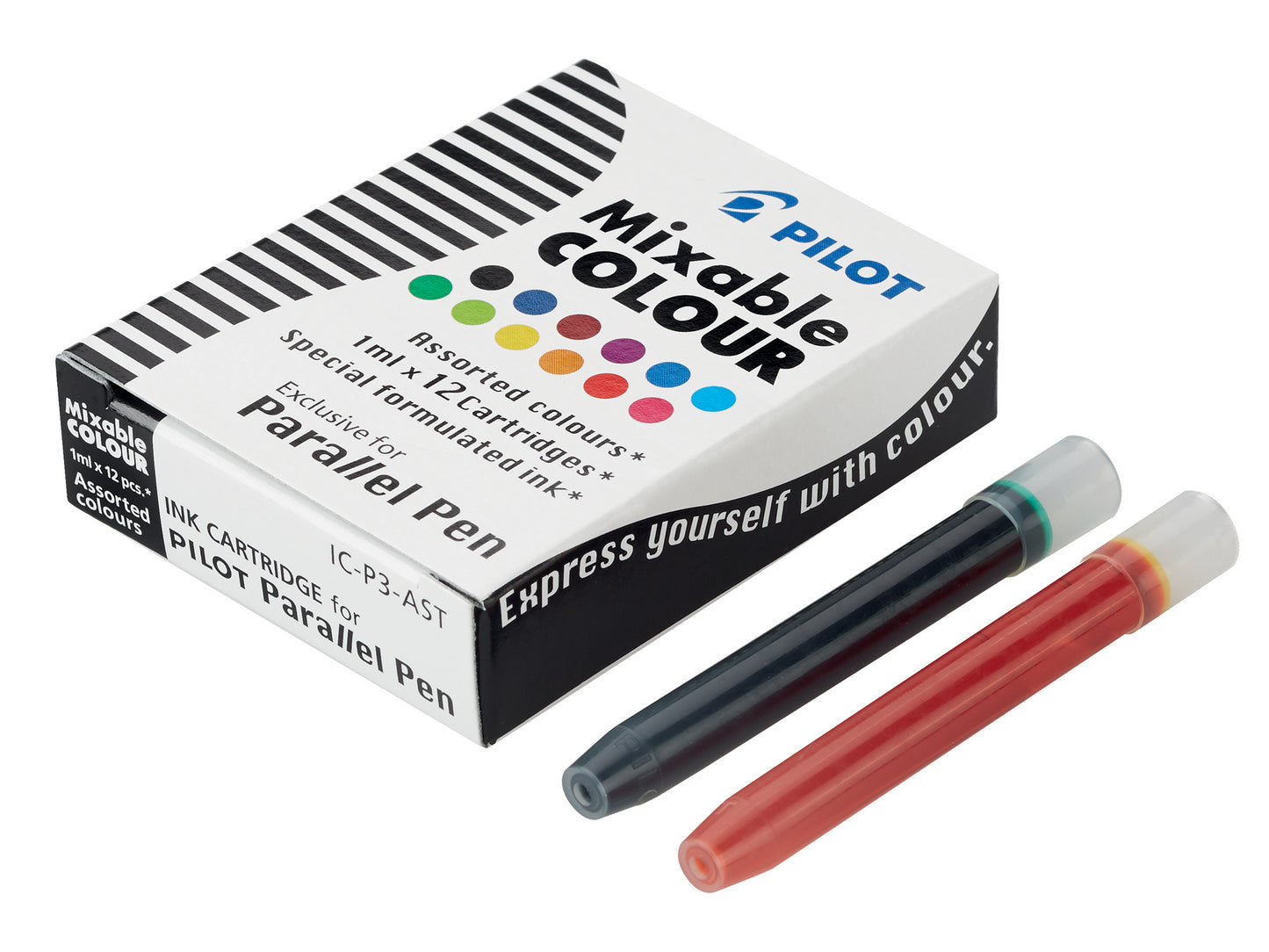 Pilot Bläckpatroner till Parallel pen 12-pack