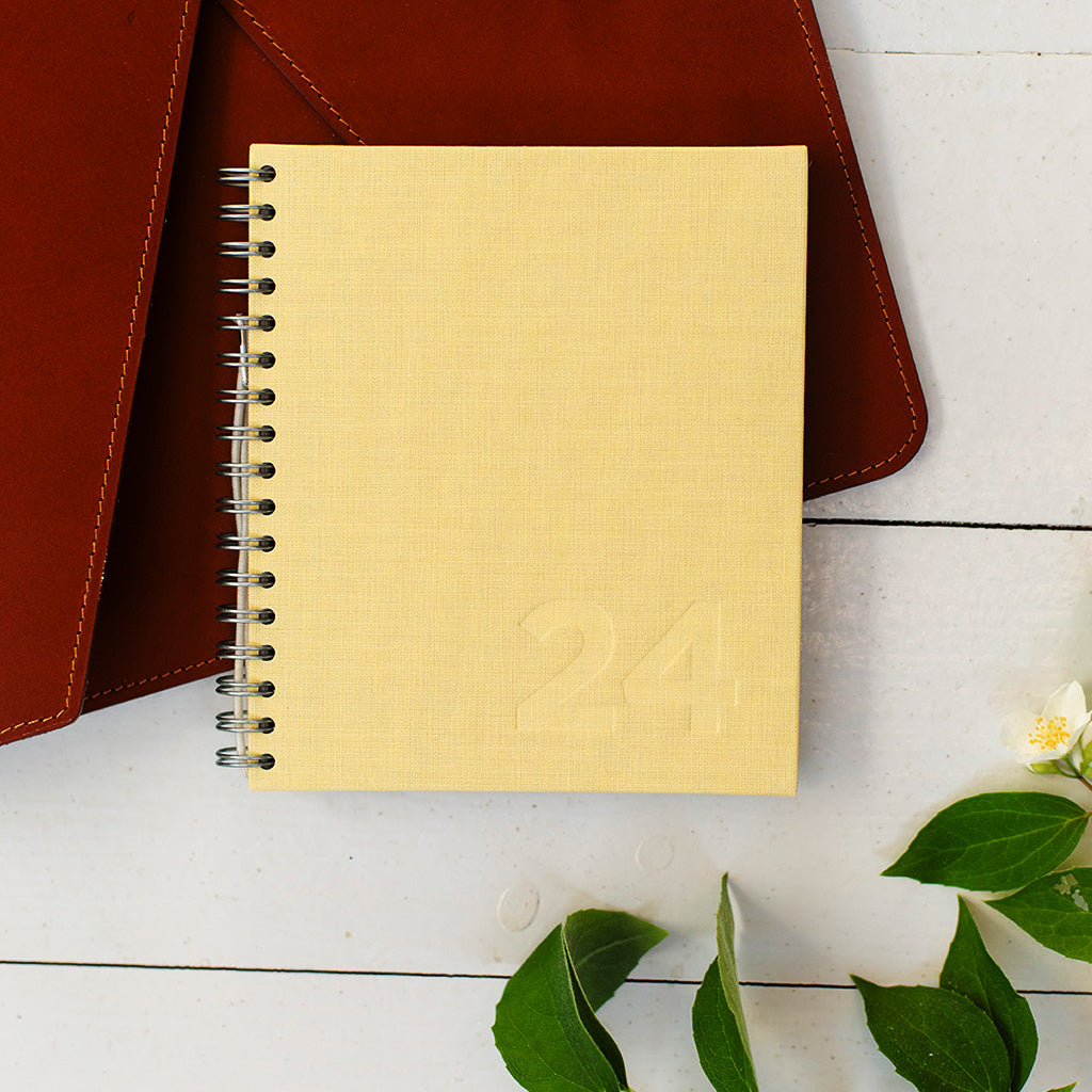Bookbinders Design Kalender 2024 A6+ Spiralbunden
