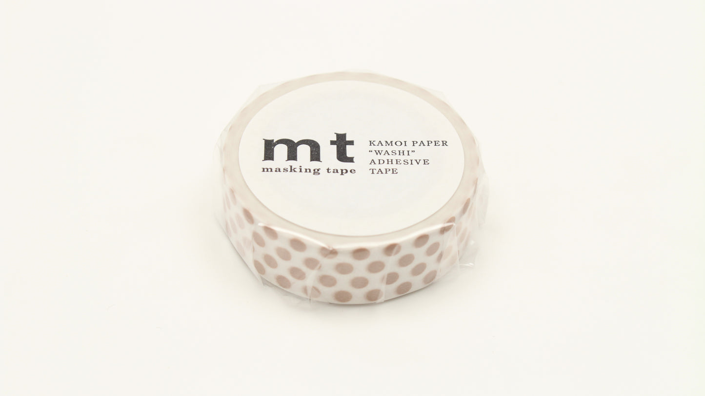 Washi Tape / MT Tape Dot Milk Tea