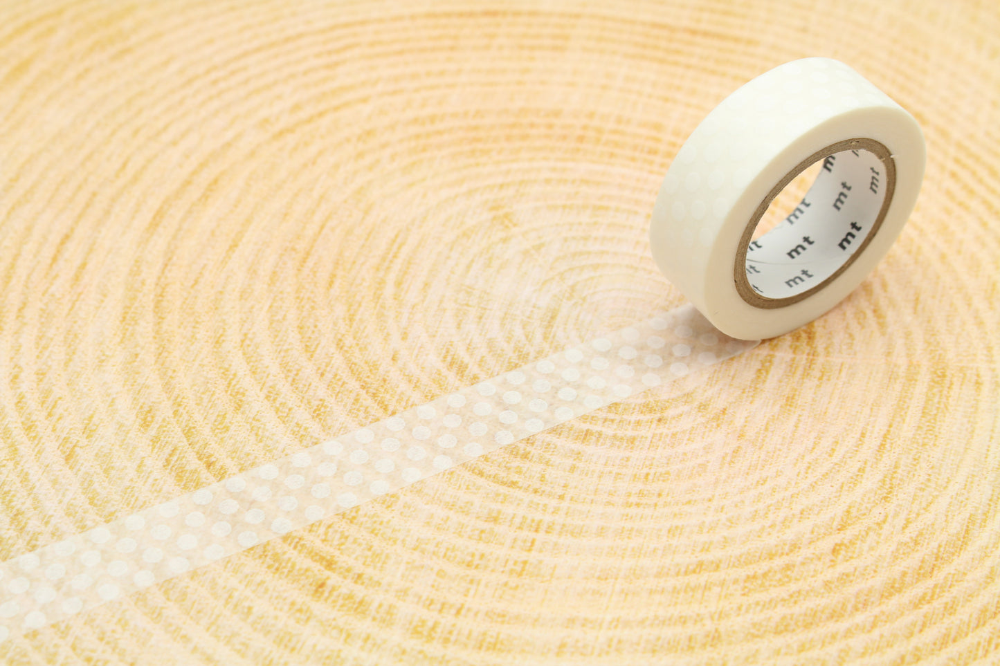 Washi Tape / MT Tape Dot White on White