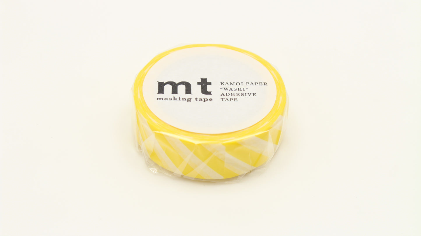 Washi Tape / MT Tape Stripe Lemon