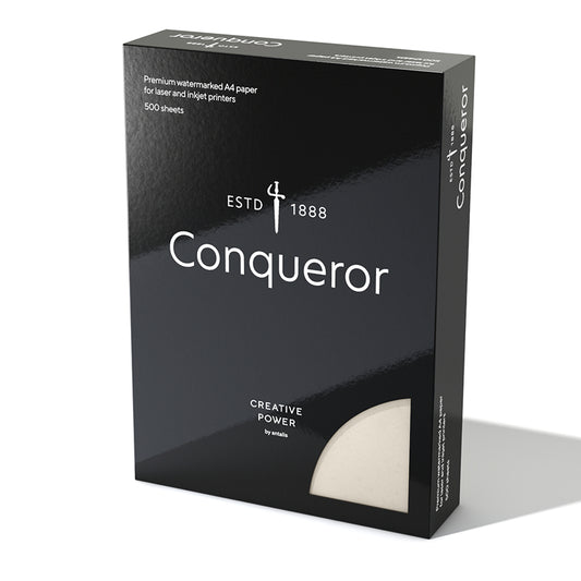 Conqueror Laid Brilliant white 100g 500 A4-ark