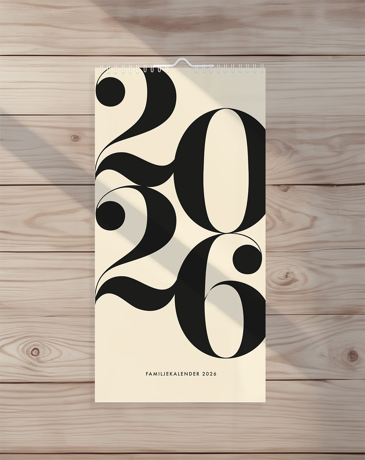 IsaForm Familjek väggkalender 2026