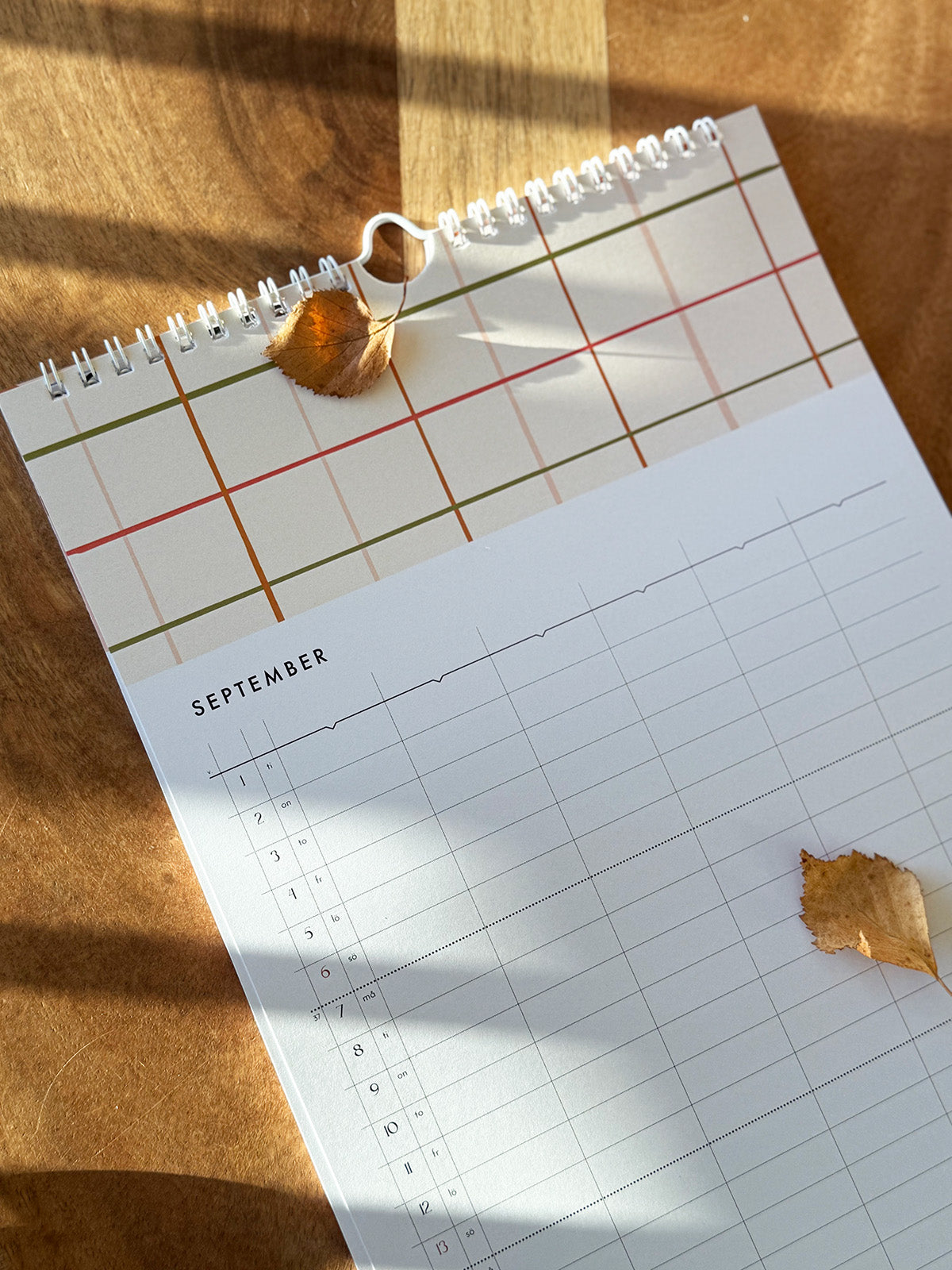 IsaForm Familjek väggkalender 2026