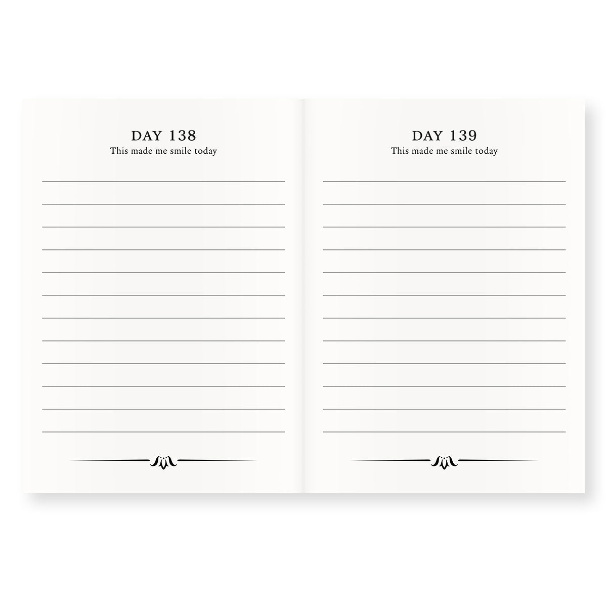 Ett- årsdagbok One Year Journal - Miniformat