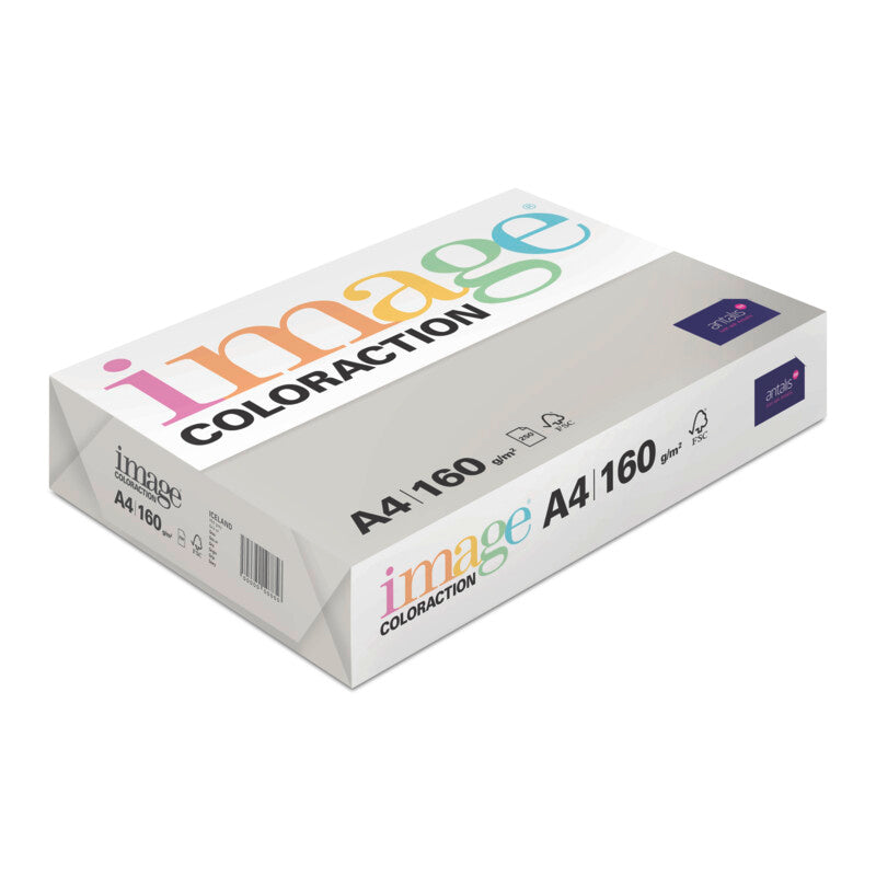 Image Coloraction, Mid Grey/ Iceland, 160g A4-paket