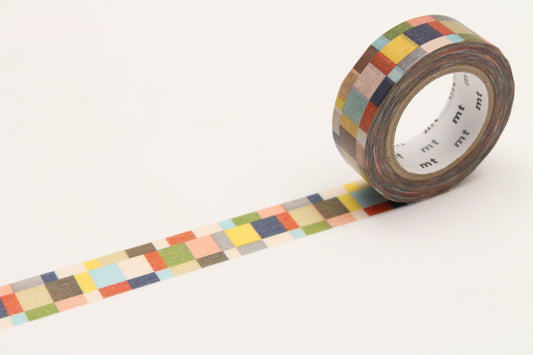 Washi Tape / MT Tape Mosaic Greyish