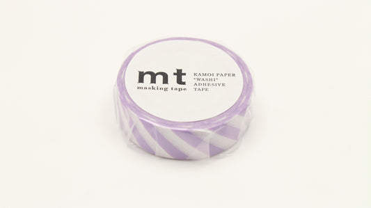 Washi Tape / MT Tape Stripe Lilac 2