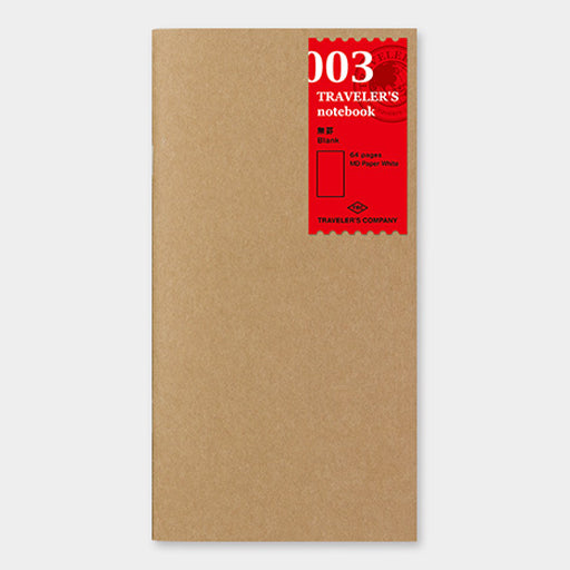 Refill till Traveler's Company Regular Size olinjerad 003