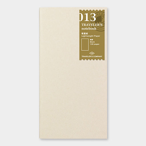 Refill till Traveler's Company Regular Size Lightweight Paper 013