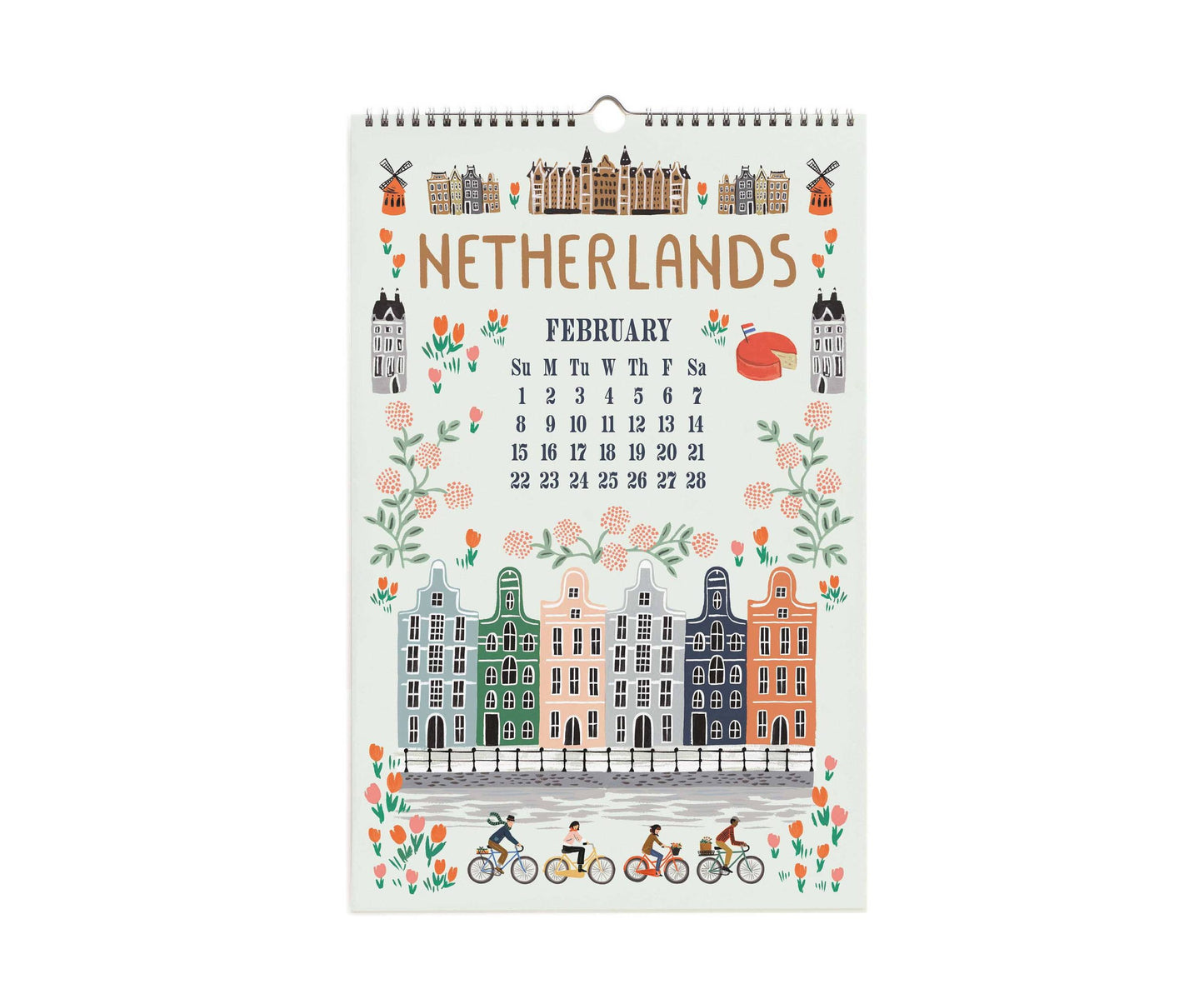 Väggkalender World Travel 2026, Rifle Paper