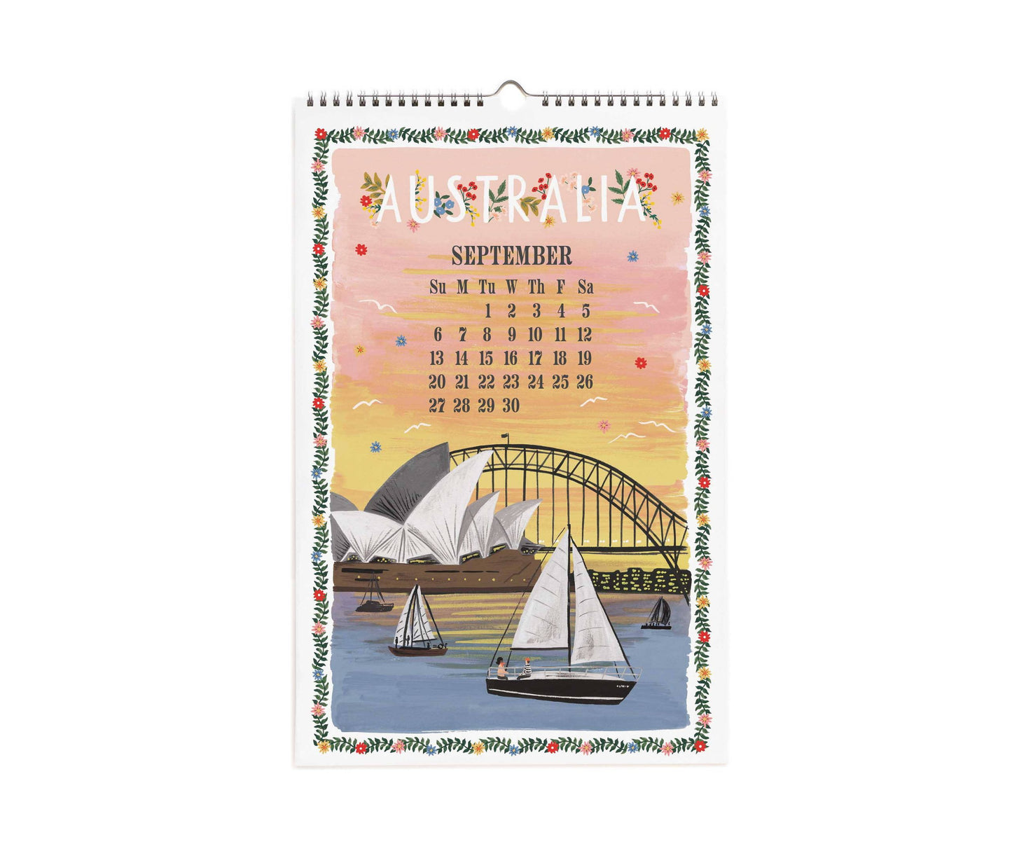 Väggkalender World Travel 2026, Rifle Paper