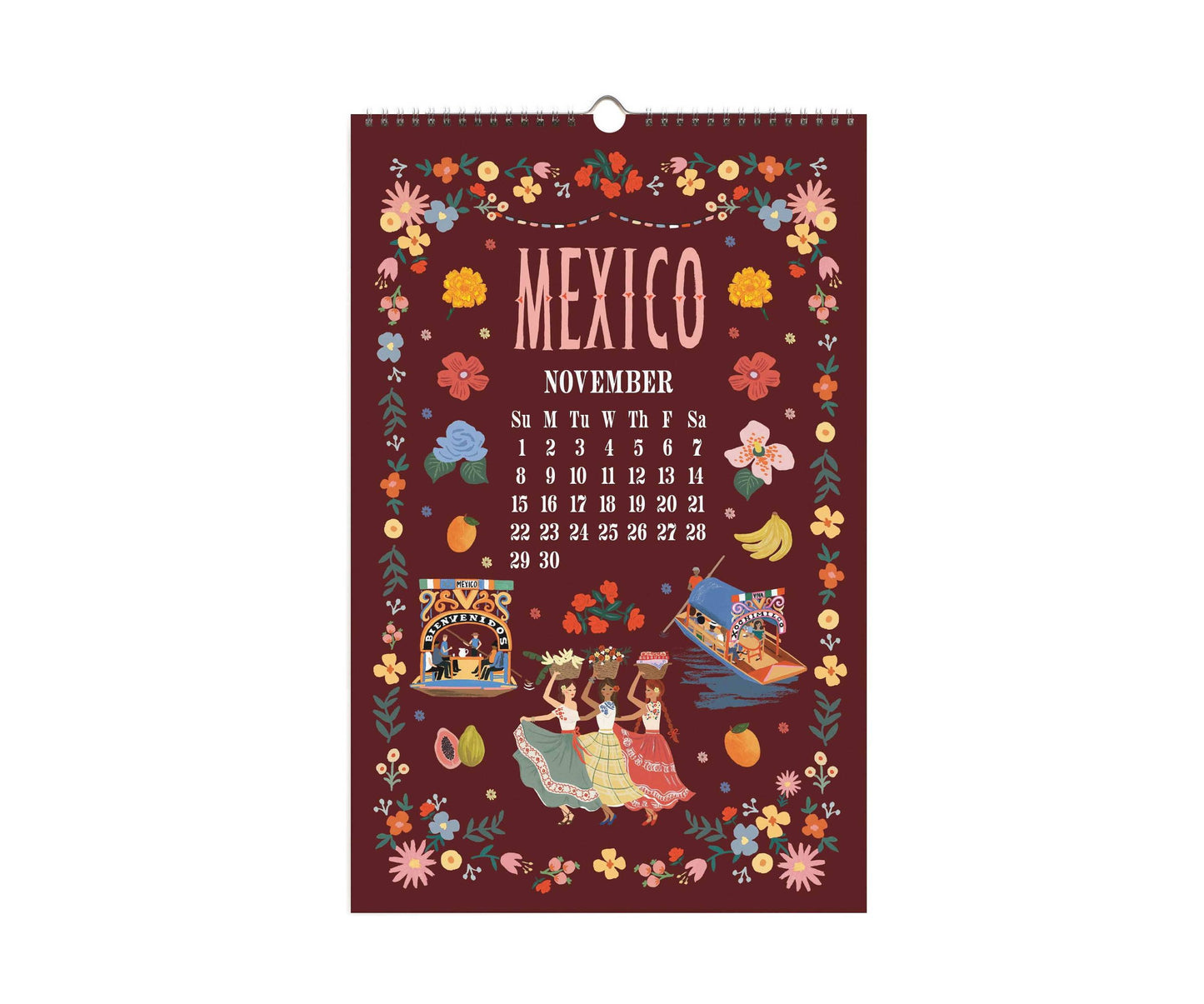 Väggkalender World Travel 2026, Rifle Paper