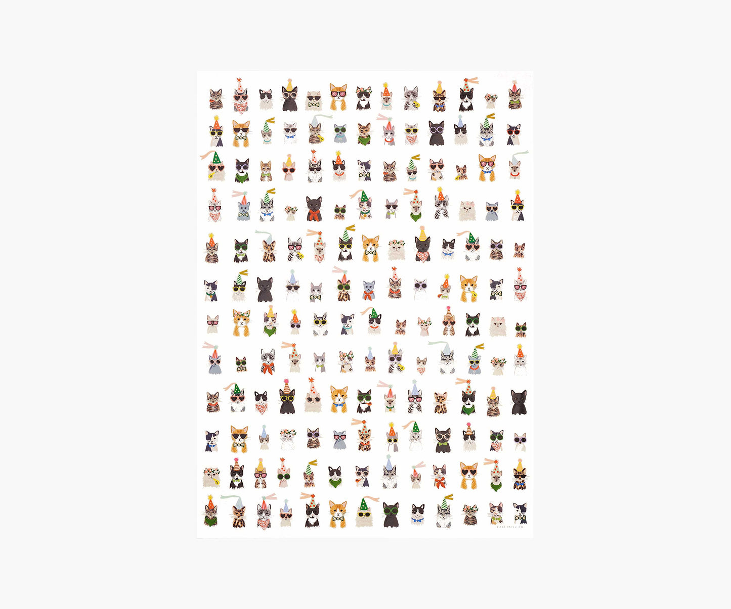Rifle Paper Cool cats Single sheet