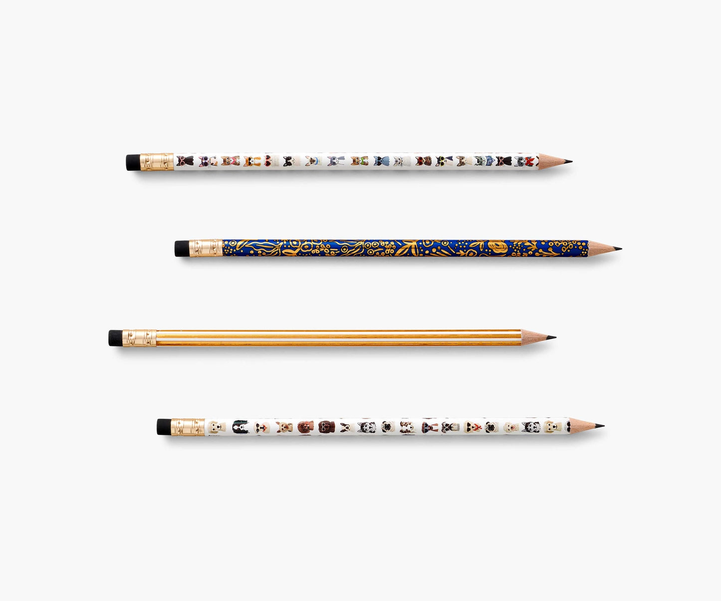 Rifle Paper Cats and Dogs, Pencil set, 12 st