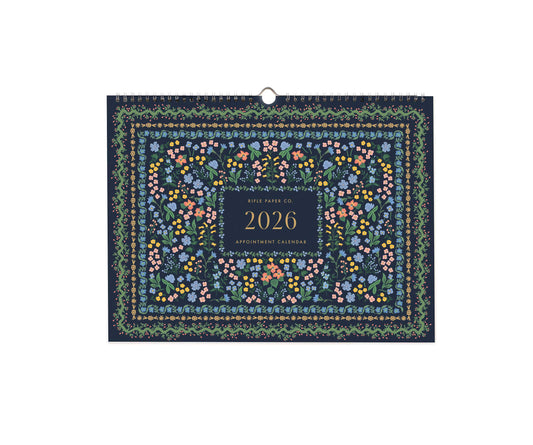 Väggkalender Appointment Wildwood 2026, Rifle Paper