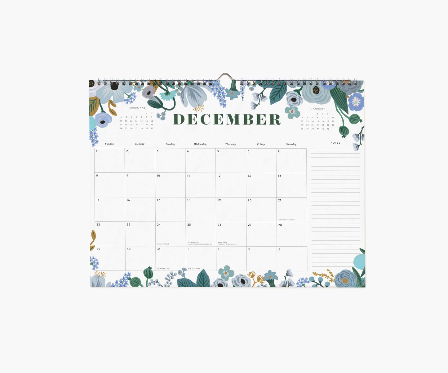 Väggkalender Blossom Appointment 2024, Rifle Paper