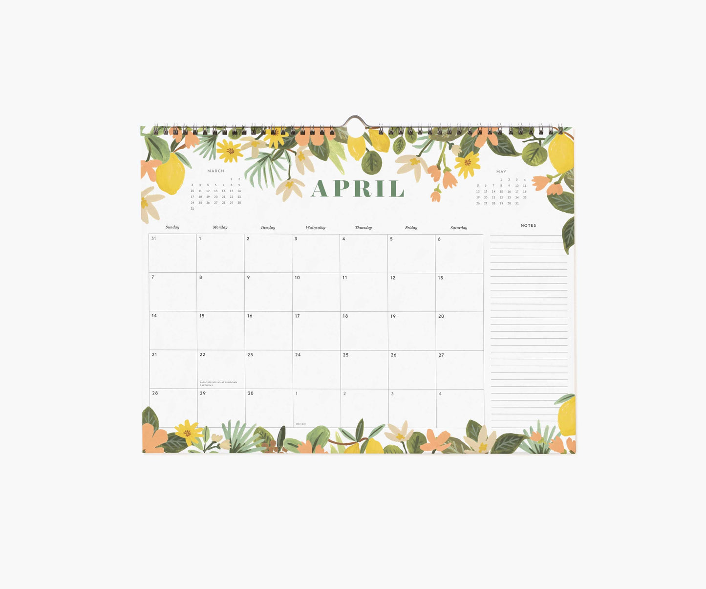 Väggkalender Blossom Appointment 2024, Rifle Paper