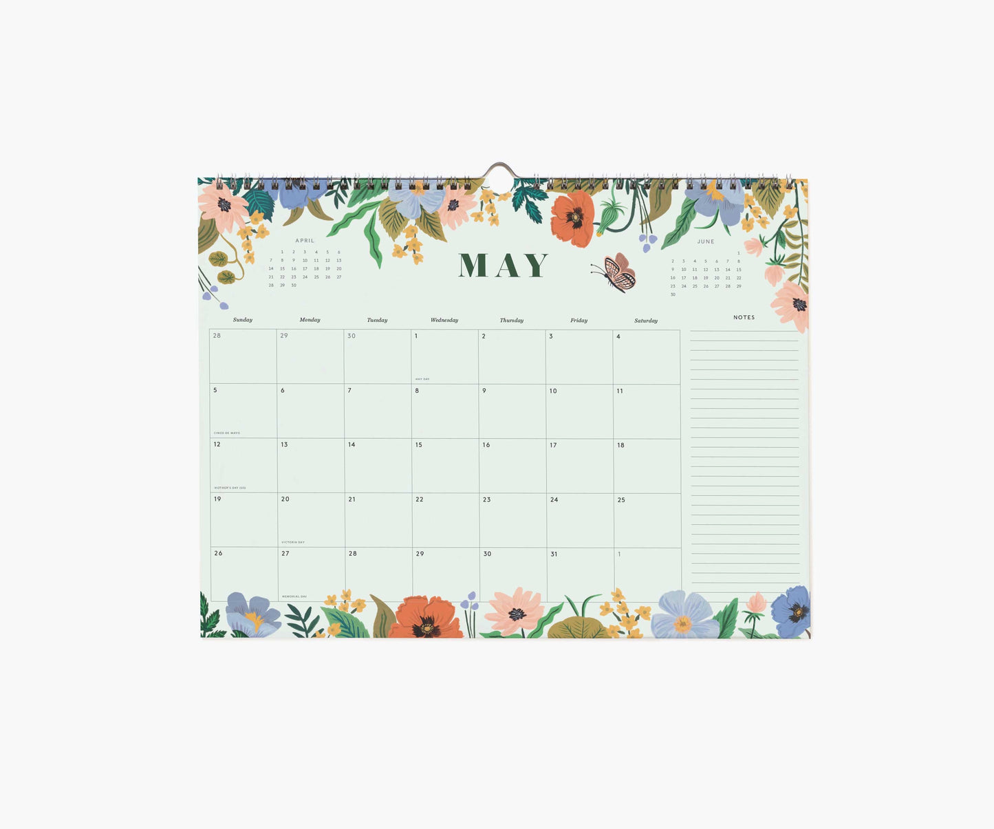 Väggkalender Blossom Appointment 2024, Rifle Paper