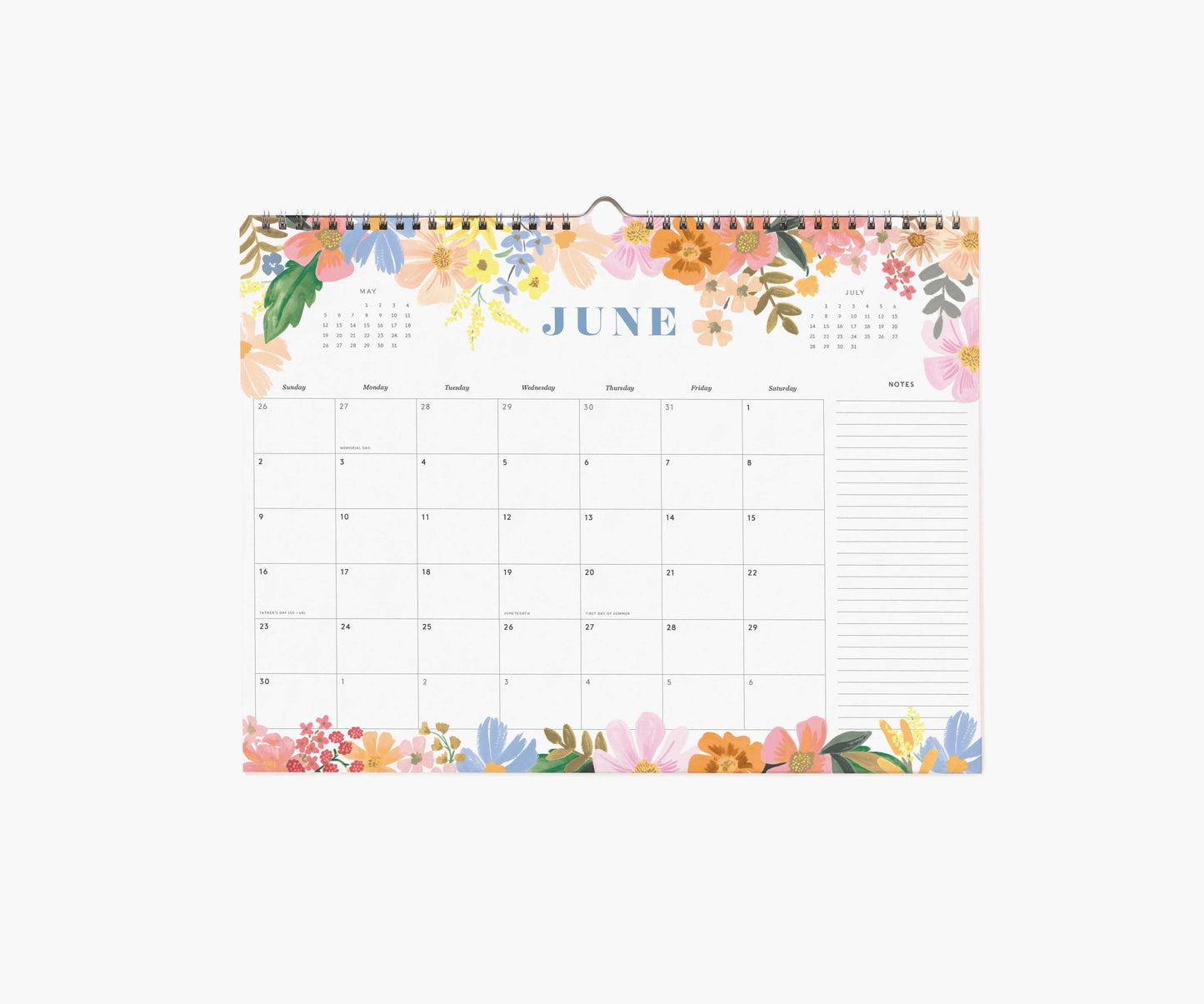 Väggkalender Blossom Appointment 2024, Rifle Paper