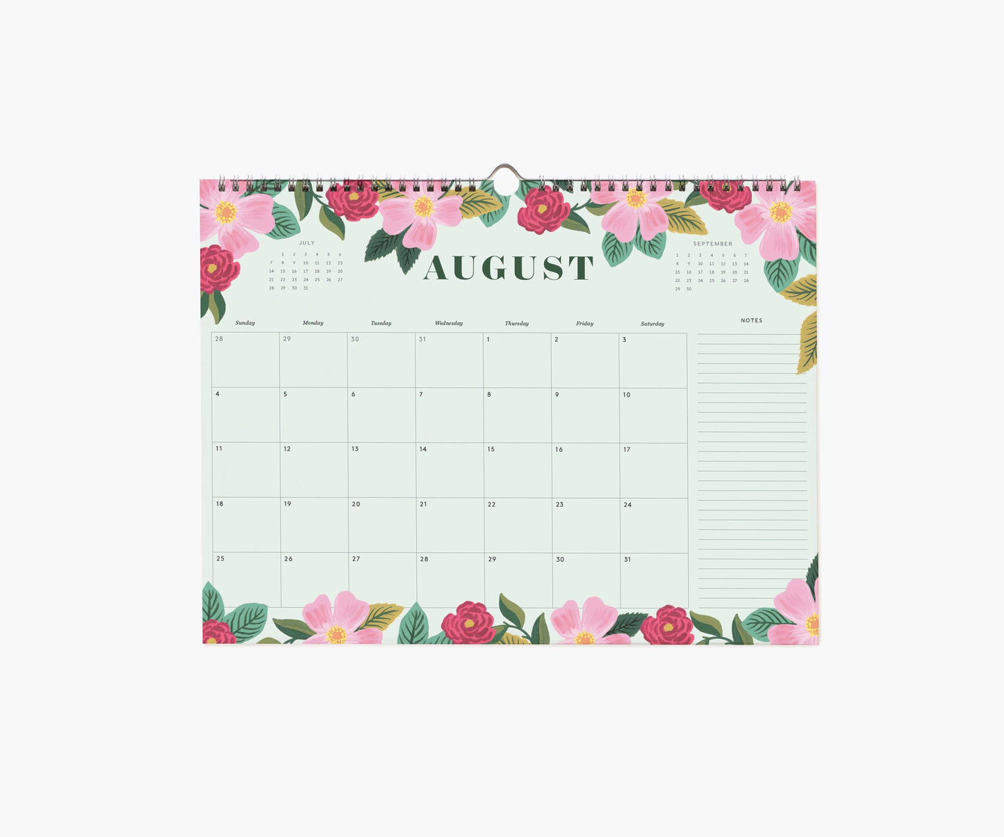 Väggkalender Blossom Appointment 2024, Rifle Paper