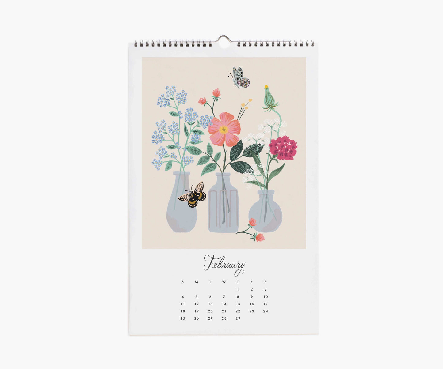 Väggkalender Flower Studies 2024, Rifle Paper