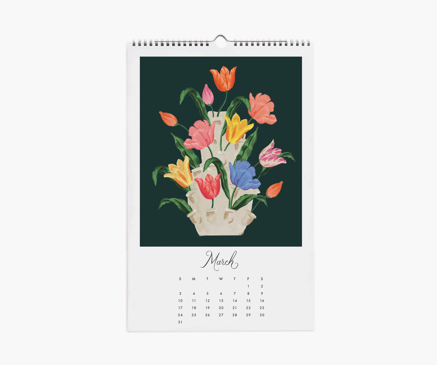 Väggkalender Flower Studies 2024, Rifle Paper