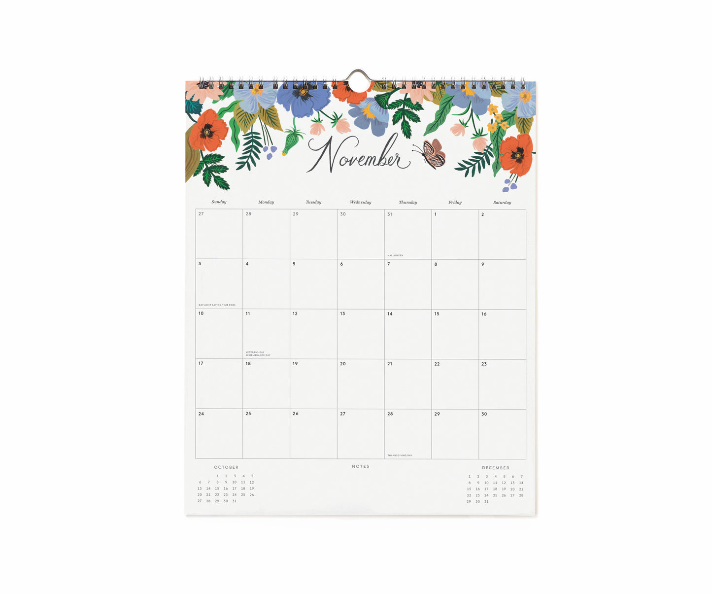 Väggkalender Peacock Appointment 2024, Rifle Paper
