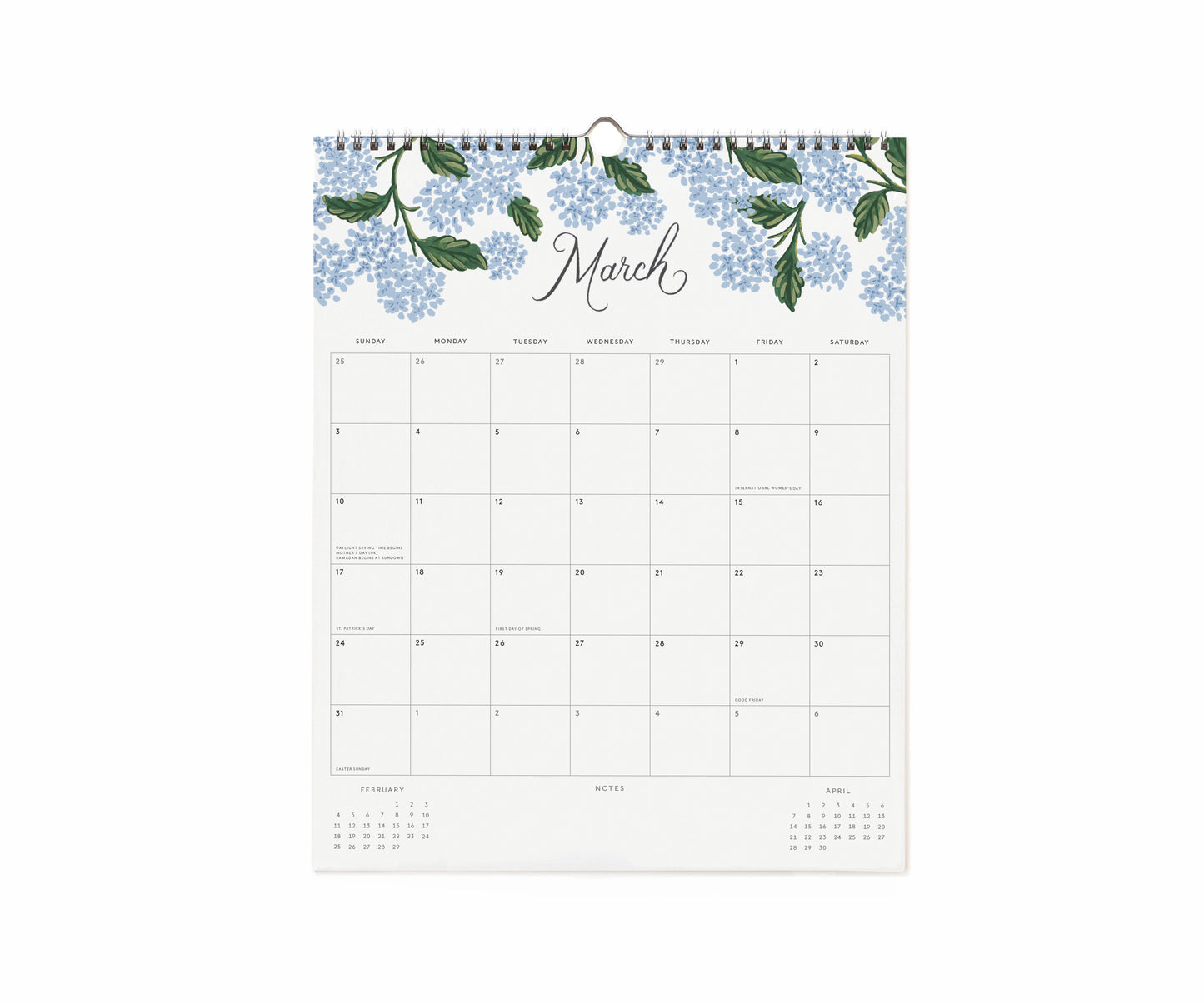 Väggkalender Peacock Appointment 2024, Rifle Paper