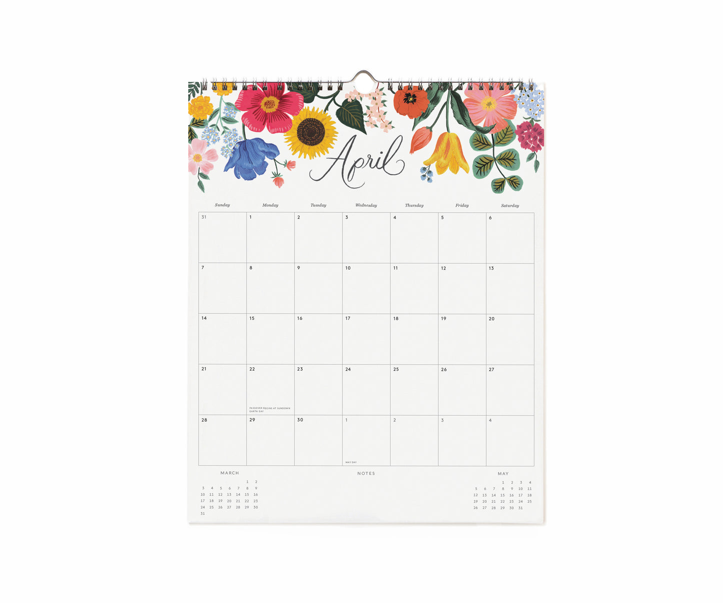 Väggkalender Peacock Appointment 2024, Rifle Paper