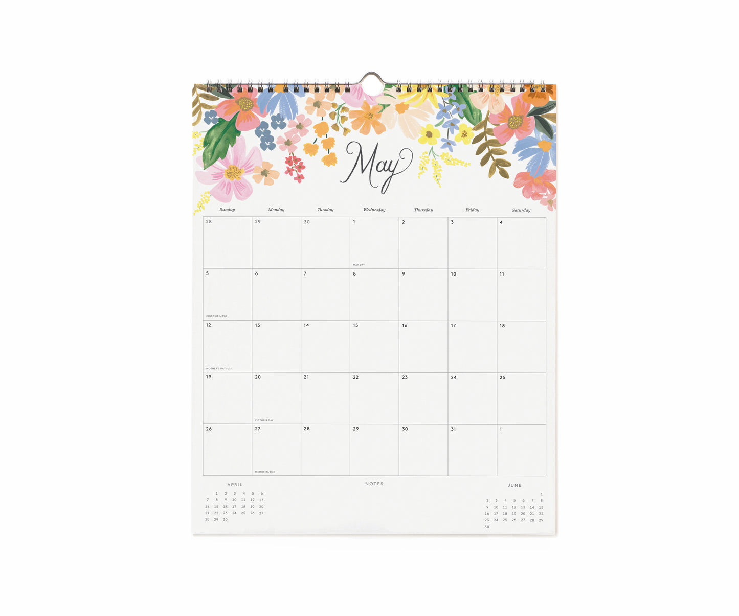 Väggkalender Peacock Appointment 2024, Rifle Paper
