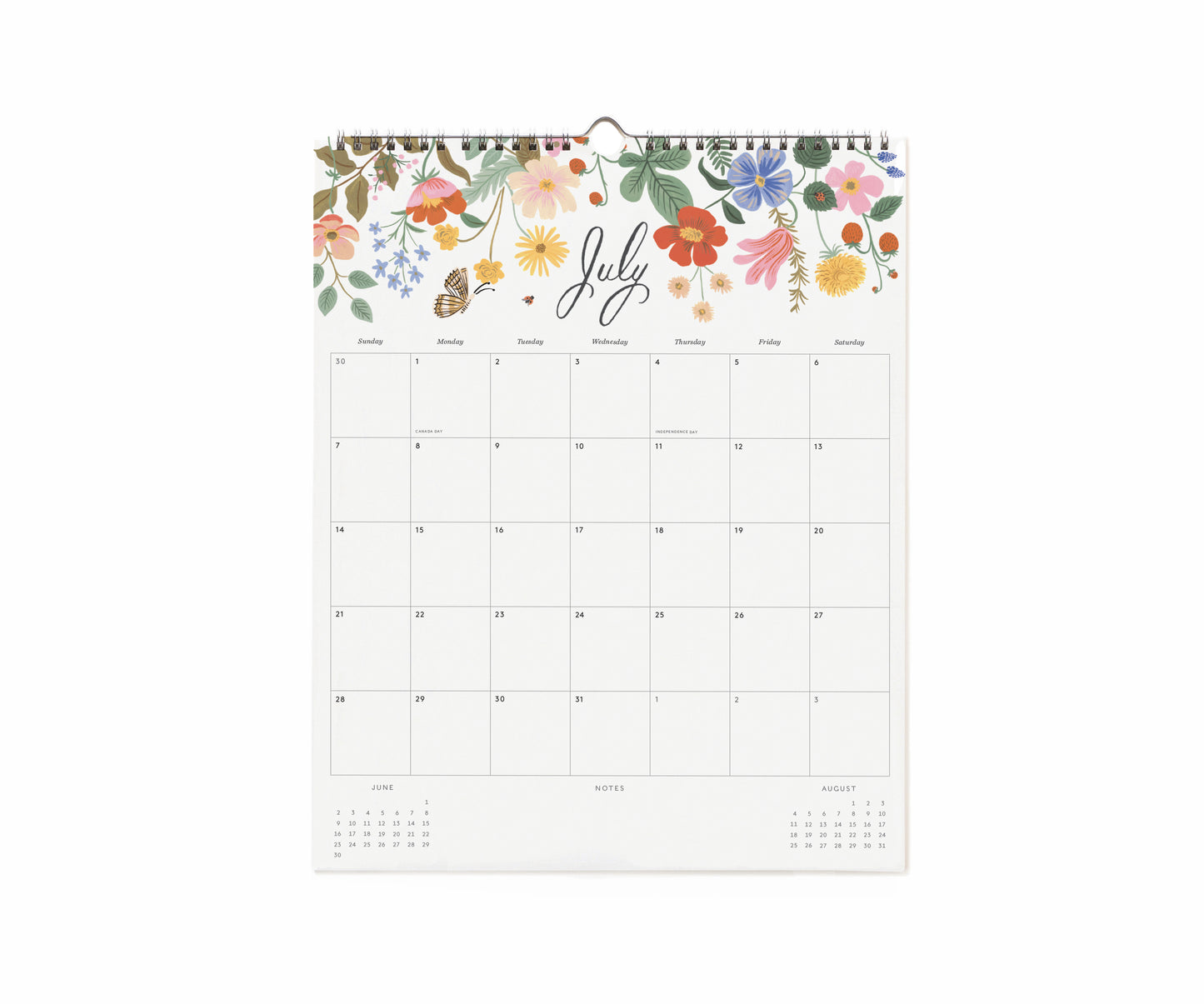Väggkalender Peacock Appointment 2024, Rifle Paper