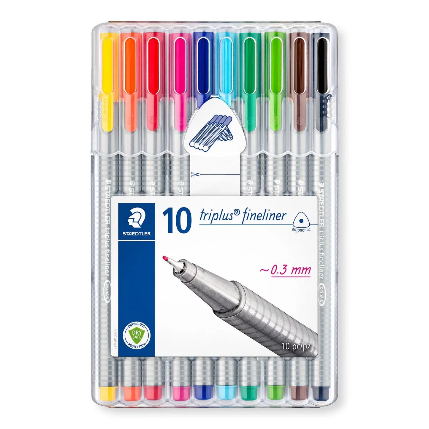Staedtler Triplus fineliner 0,3 10-pack