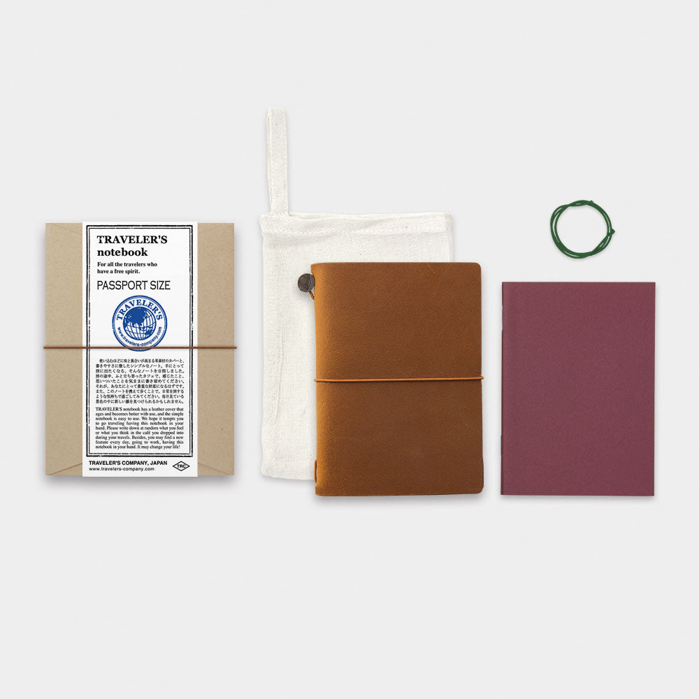 Travelers Company Notebook Passport Size