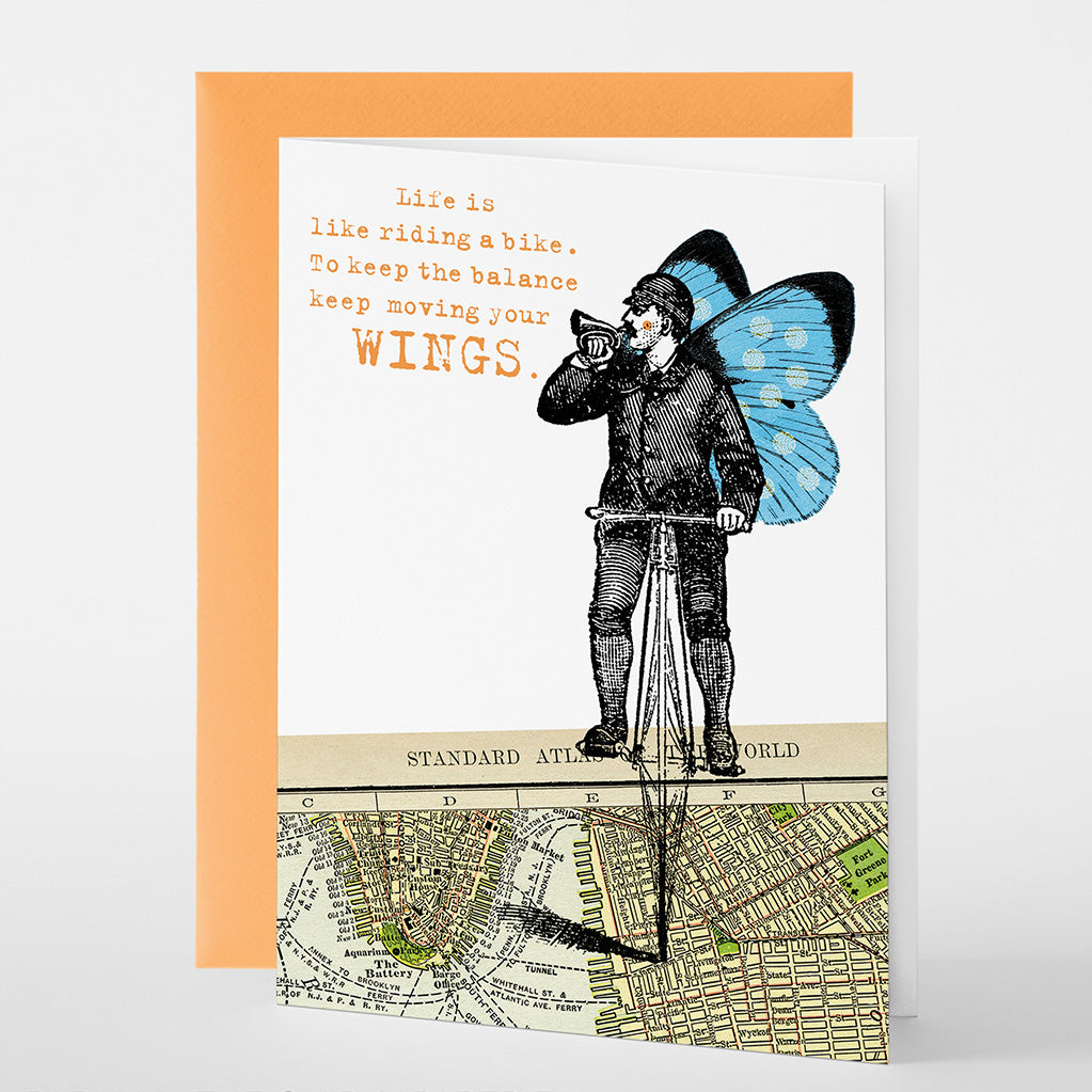 Pabuku Queer Paperie Kort - Wings