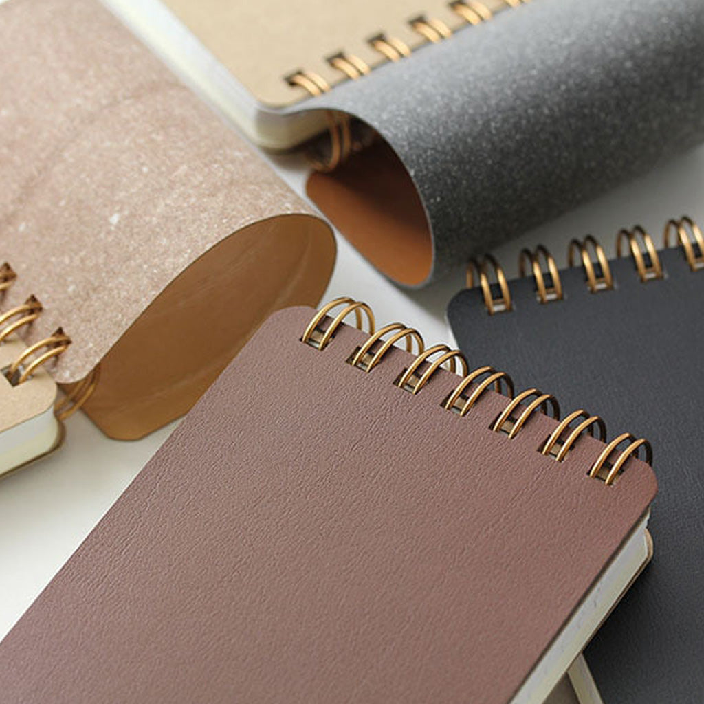 Midori WM Grain spiralbundet torghandlarblock