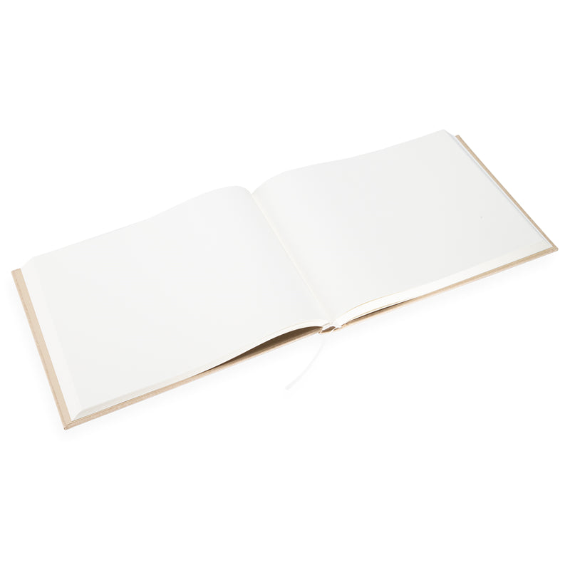 Gästbok, stengrå 290x220mm