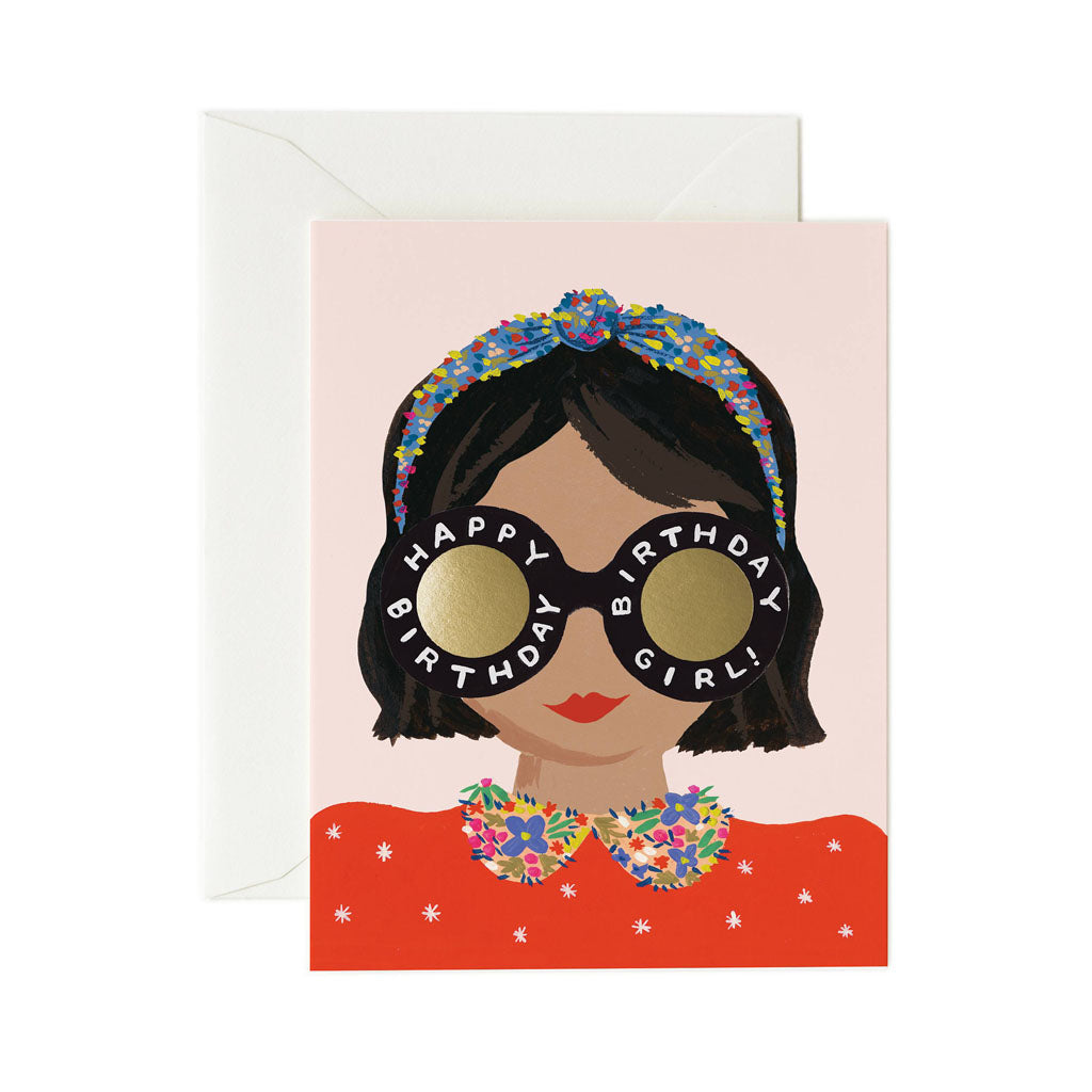 Rifle Paper Happy Birthday Girl Headband