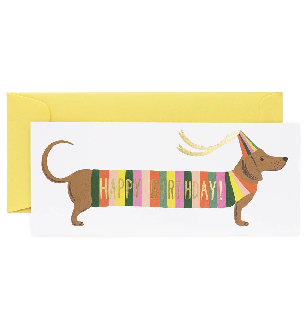 Rifle Paper Happy Birthday Hotdog