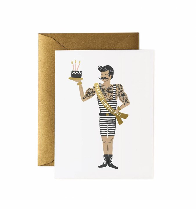 Rifle Paper Strongman Birthday