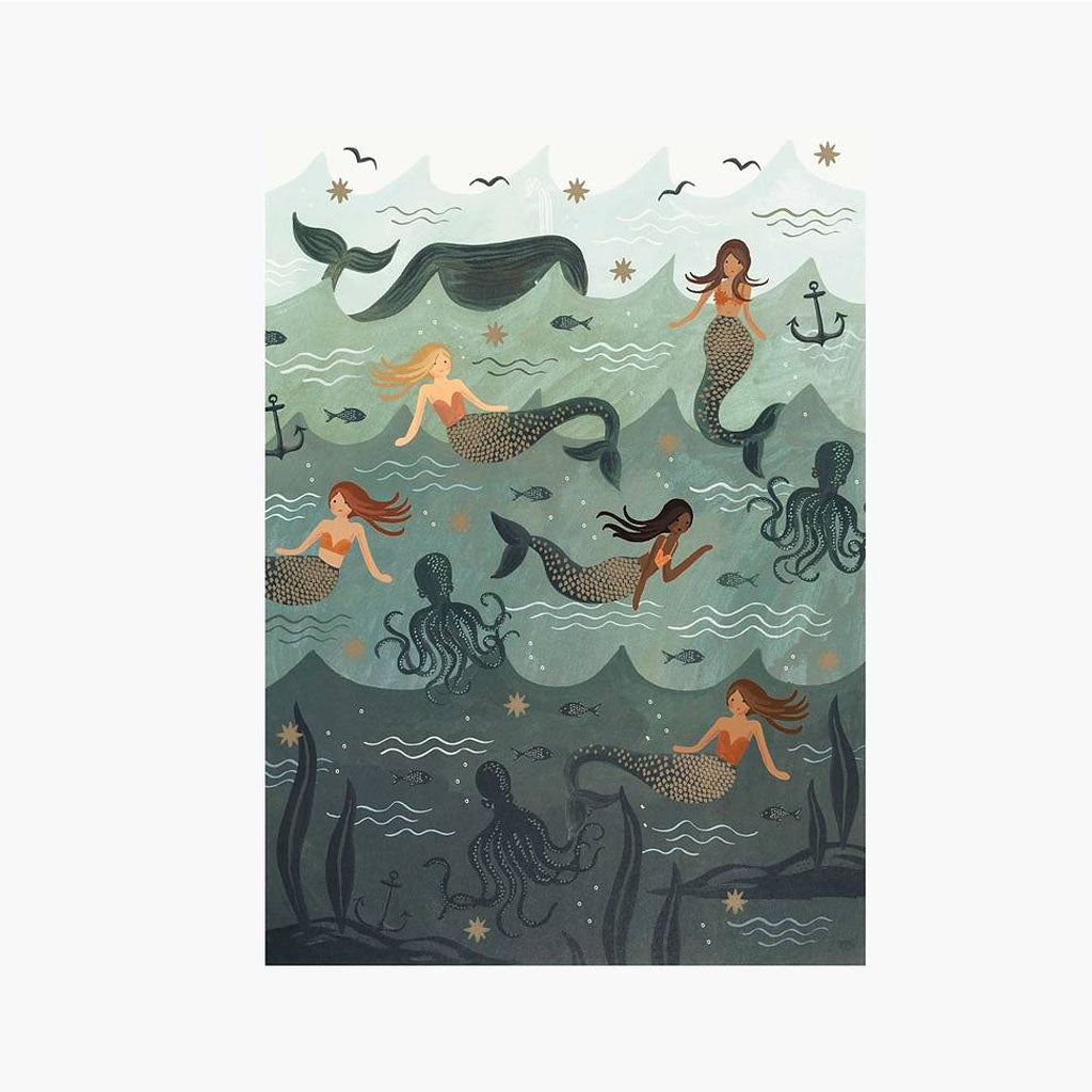 Rifle Paper Mermaid Single sheet