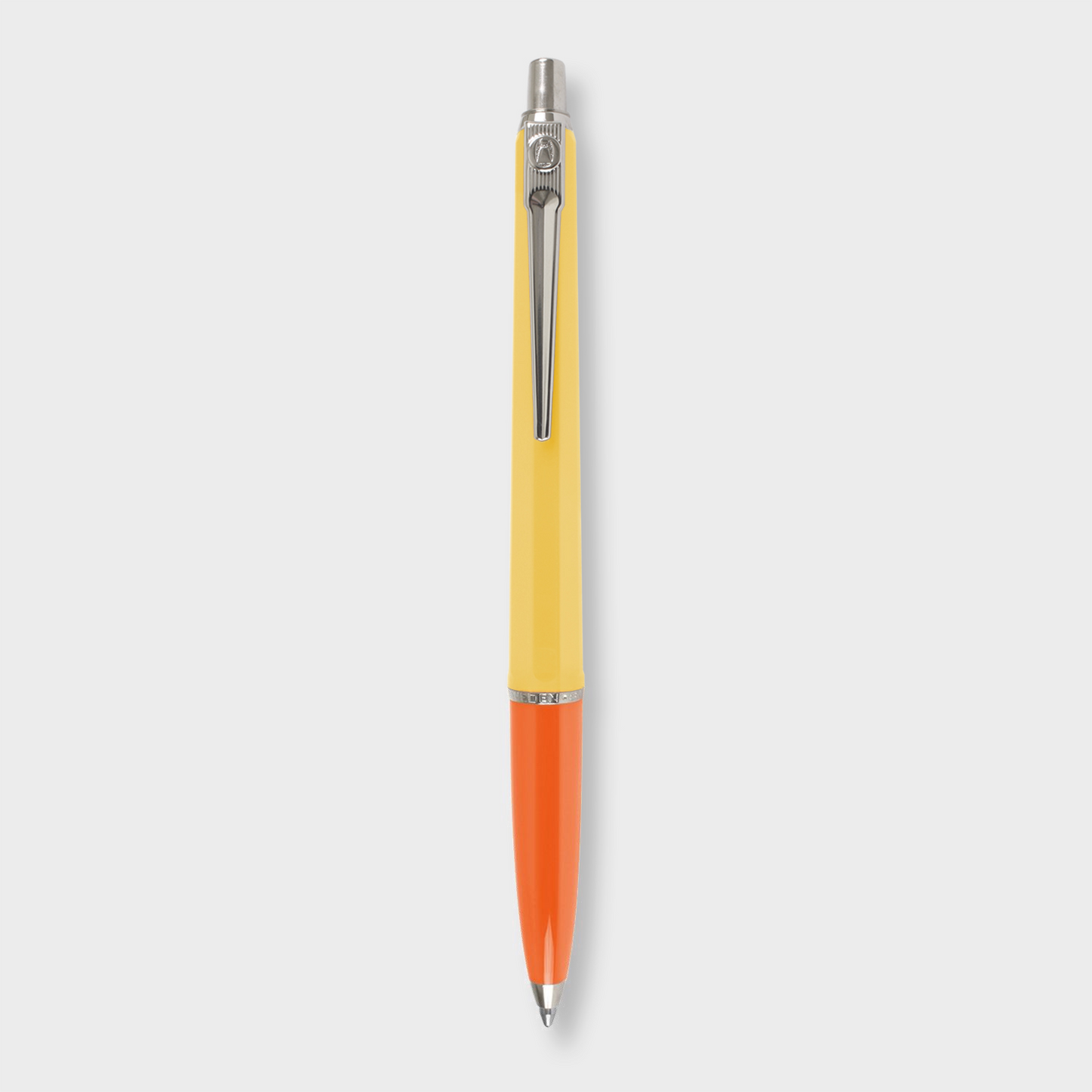 ballograf epoca p kulpenna orange-fram-gul-bak