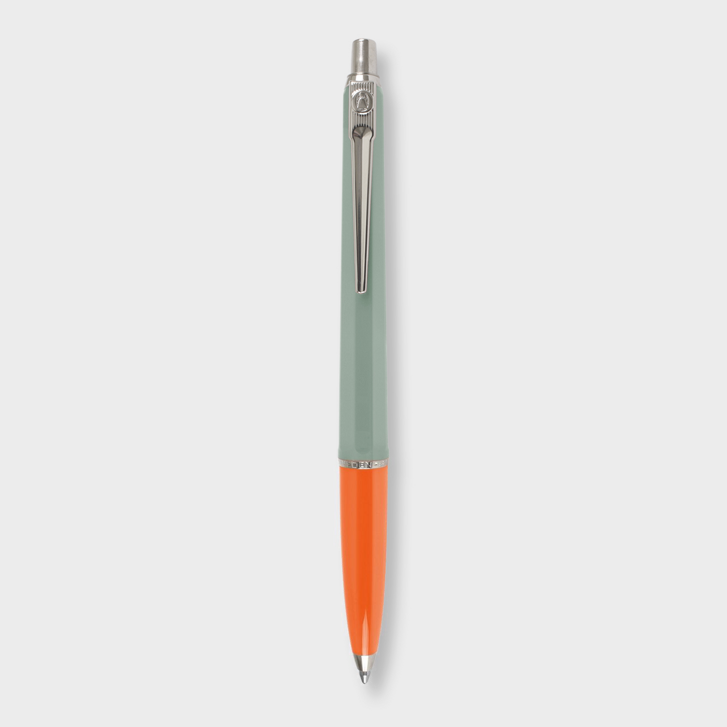 ballograf epoca p kulpenna orange-fram-olivgron-bak