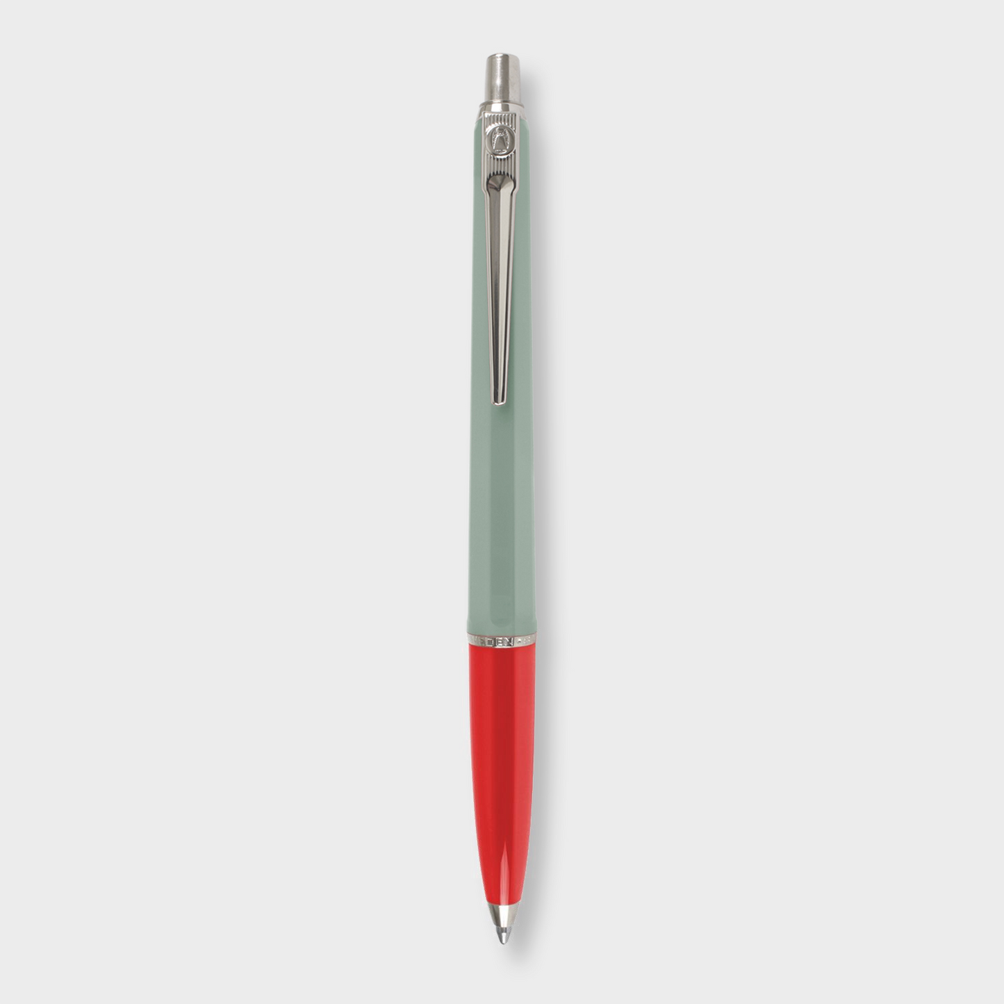ballograf epoca p kulpenna rod-fram-olivgron-bak