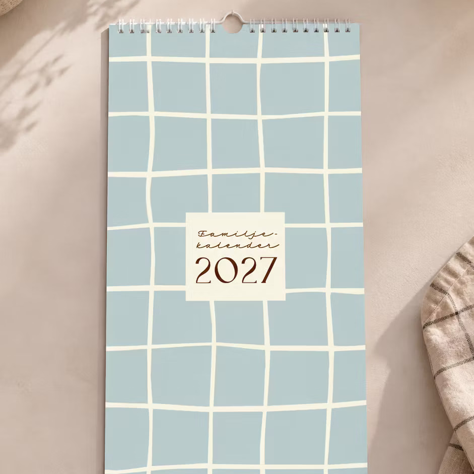 IsaForm Familjekalender väggkalender 2027
