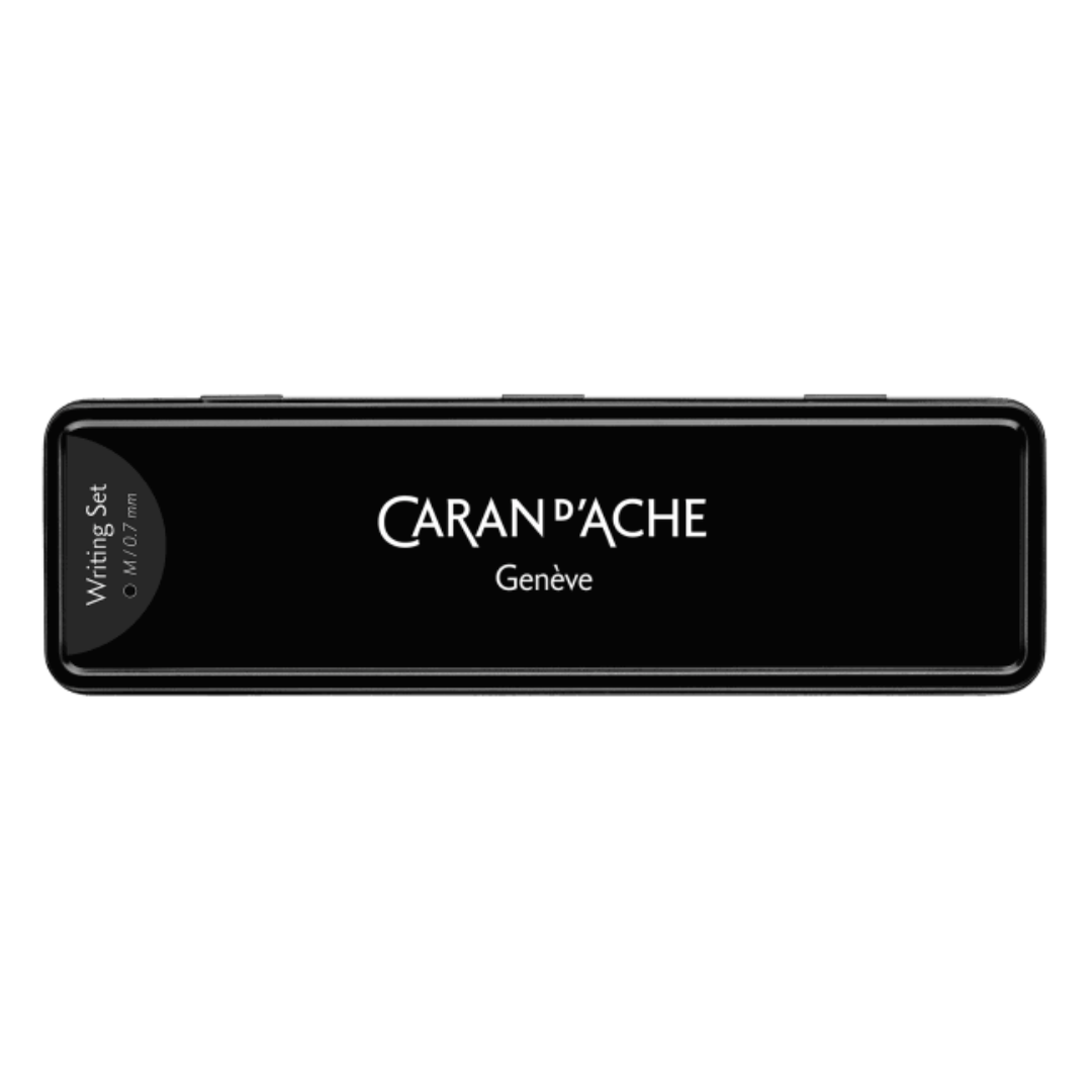 Caran d'Ache 849 Black Code skrivset, ballpoint & stiftpenna 0,7