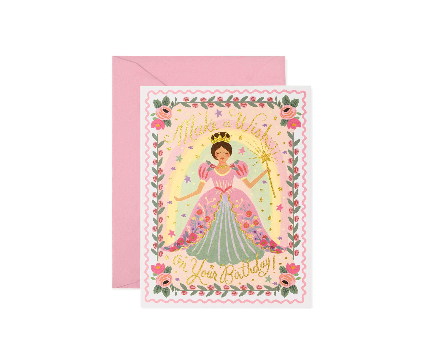 Rifle Paper Princess Birthday kort
