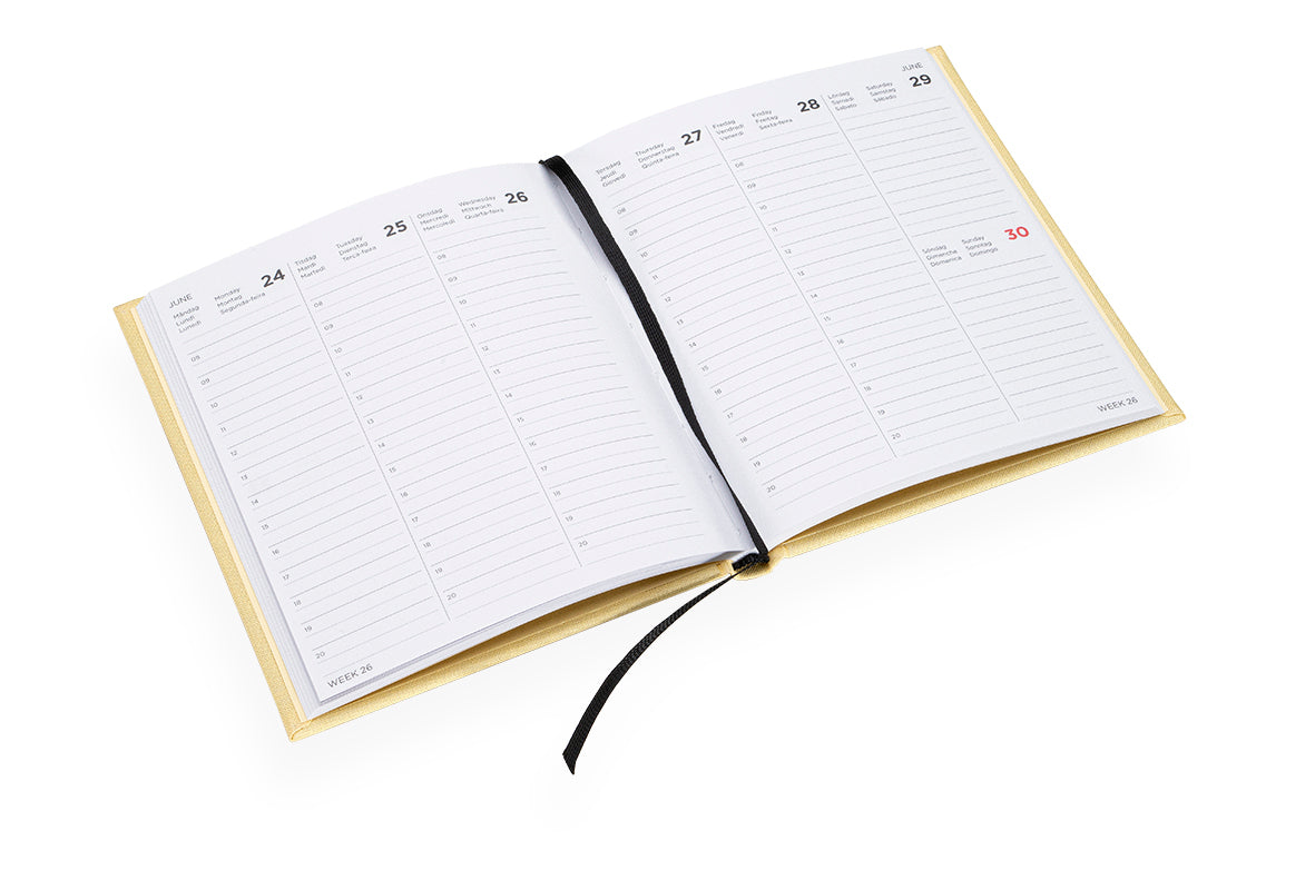 Bookbinders Design Kalender 2024 A6+ trådbunden