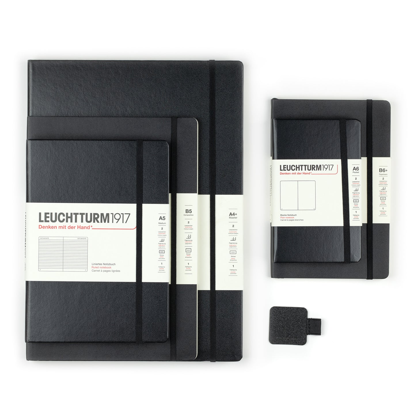 Anteckningsbok Leuchtturm 1917 Notebook Black