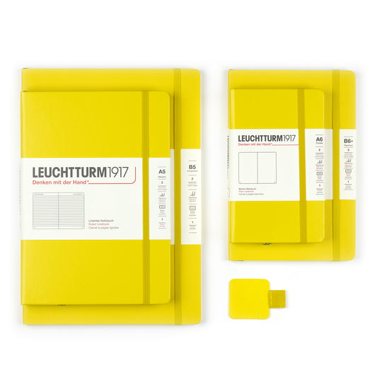 Anteckningsbok Leuchtturm 1917 Lemon